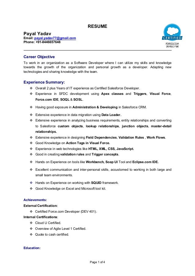 resume updated 1