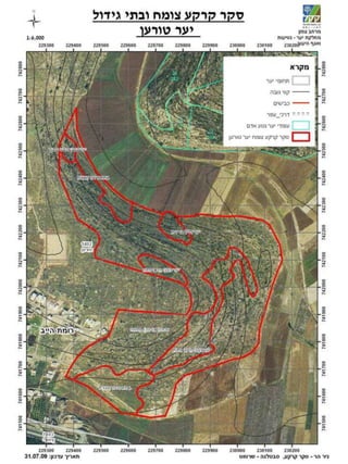 יער טורען - סקר קרקע-צומח-בתי גידול