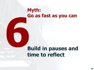 7 myths of business speed
