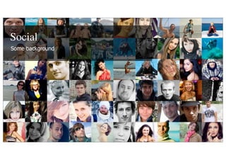 Social
Some background




       maakt je merk
 