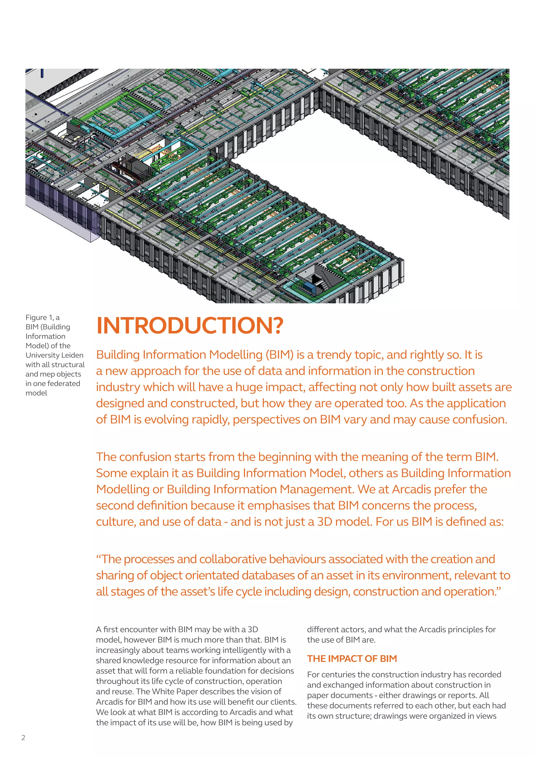 0006-EUBIM-MGT-05-ARCADIS BIM White paper (English) | PDF
