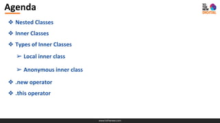 Java- Nested Classes | PPTX