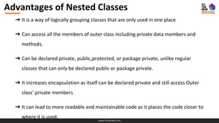 Java- Nested Classes | PPTX