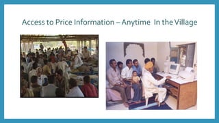 Access to Price Information – Anytime In theVillage
 