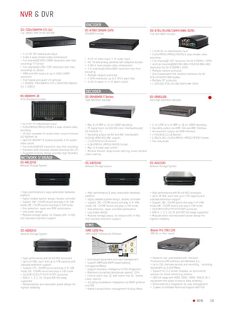 Hikvision Quarterly Featured Products 16q2