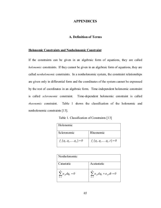 Thesis Multibody Dynamics