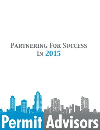 Partnering For Success
In 2015
 