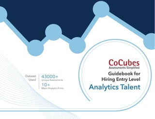 CoCubes Guidebook on Hiring Entry Level Analytics Talent
