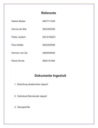 CV Wilhelm Christiaan Smith