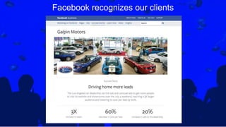 Facebook recognizes our clients
 