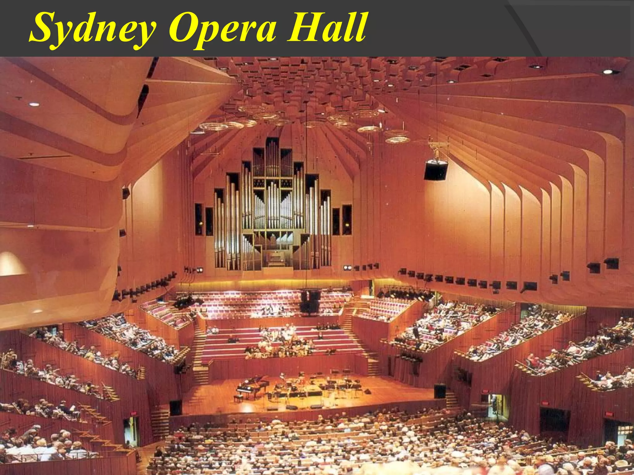 Sydney Opera Hall
 