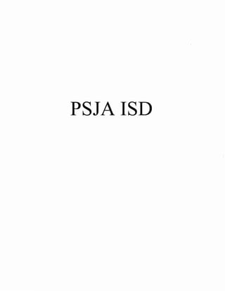 PSJA lSD
 