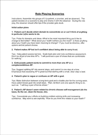 Patient Action Plan CJALFHC