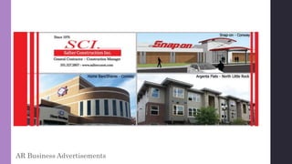 AR Business Advertisements
 