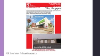 AR Business Advertisements
 