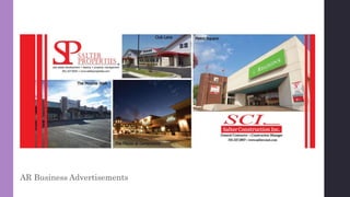 AR Business Advertisements
 