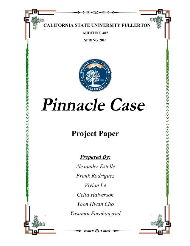 Acct 402 Nacle Project