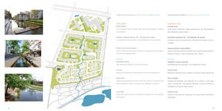24 25
Estabilidade Social
Inclusão Social
Cada edifício residencial contém apartamentos, que são projetados
para diferentes classes sociais.
Densidade residencial 100 - 130 habitantes por hectare
É essencial para os serviços locais, infraestruturas sociais e vida co-
munitária.
Espaços públicos e semi-públicos
Papel crucial para encontros naturais e bom relacionamento entre viz-
inhança do Bairro, e outros transeuntes que o visitem.
Economy
Habitação a preços acessíveis
Densidade alta de construção = 50 unidades por hectare.
Custo de vida
Maximizar a efeciência de um edifício e minimizar custos operacional.
Valor crescente
Proposta de qualidade, com base não só no retorno a curto prazo
sobre o investimento, mas também aumentar o valor dos edifícios e
habitações ao longo do tempo (futuro).
Comércio local
Comércio local pode ser incorporado nos pisos térreos dos edifícios
residenciais.
Desenvolvimento de Bairro (sociedade, ambiente e economia)
Social stability
Social inclusion
Each residential house contains flats, which are designed for different
social classes.
Sufficient residential density 100 - 130 person per hectare
It is essential for local services, social facilities and community life.
Public and semi-public spaces
Have a critical role for natural encounters of people and good relation-
ship with the neighbourhood.
Economy
Affordable housing
High density of housing as 50 units per hectare.
Life cost
Maximize the efficiency of buildings and minimize operating cost.
Rising value
Quality proposal based not only on short-term return on investment, but
also increasing the value of buildings and dwellings in the future.
Local retail
Shops and services will be incorporated into basements of the residen-
tial buildings.
Neighborhood Development (society, environment and economy)
•
	
•	
•
•
•
•
•
•
	
•	
•
•
•
•
•
 