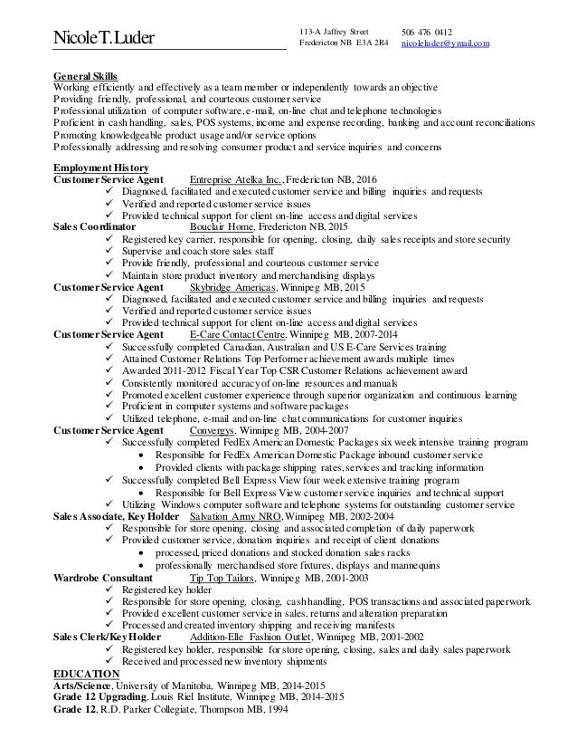 2015 nicole luder resume word 2007 general skills for resume