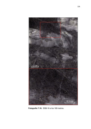 126
Fotografía 7.18. DSB-16 a los 169 metros.
 