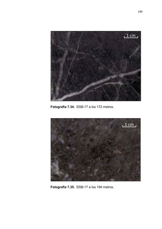140
Fotografía 7.34. DSB-17 a los 172 metros.
Fotografía 7.35. DSB-17 a los 194 metros.
 