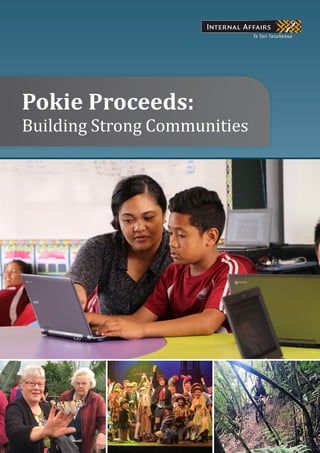Pokie Proceeds:
Building Strong Communities
 