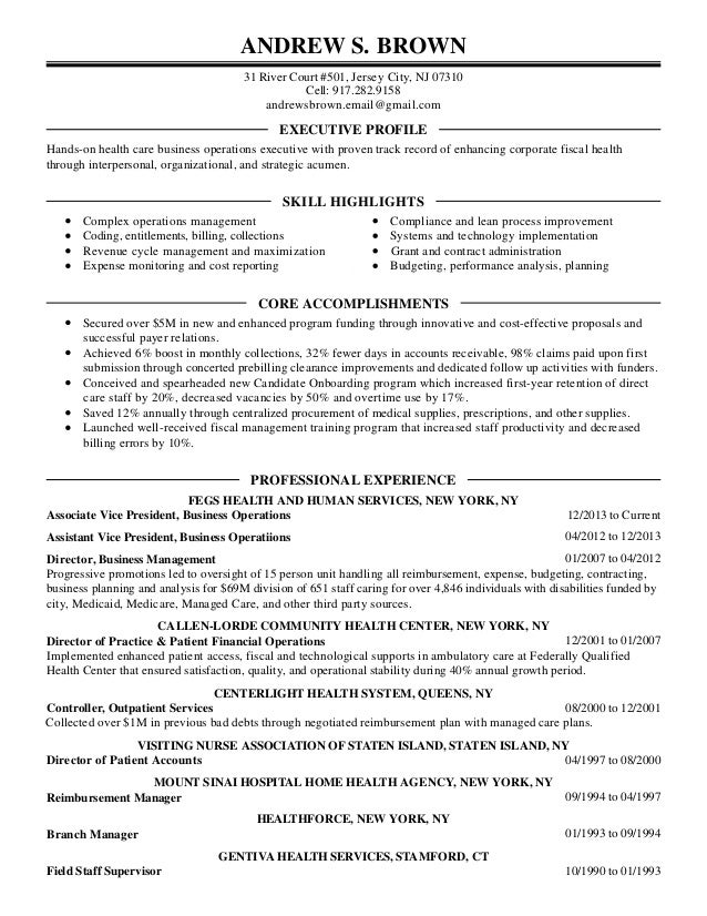 patient access resume