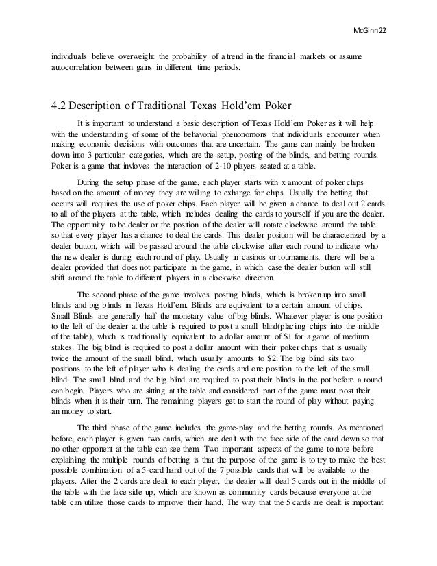 Gambling prospect theory