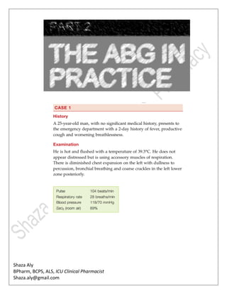 Shaza Aly
BPharm, BCPS, ALS, ICU Clinical Pharmacist
Shaza.aly@gmail.com
 