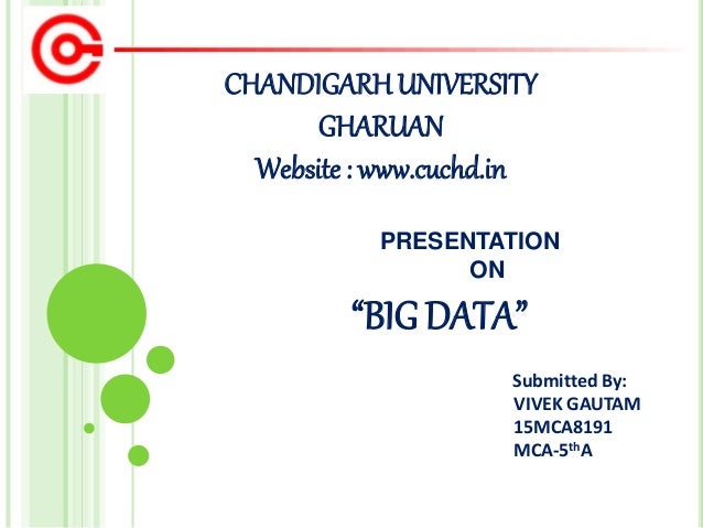 Big Data Ppt