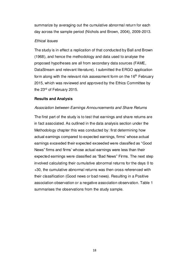 Full Dissertation Samples - Dissertation Examples - Research Prospect