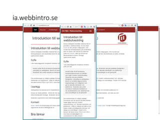 ia.webbintro.se
 