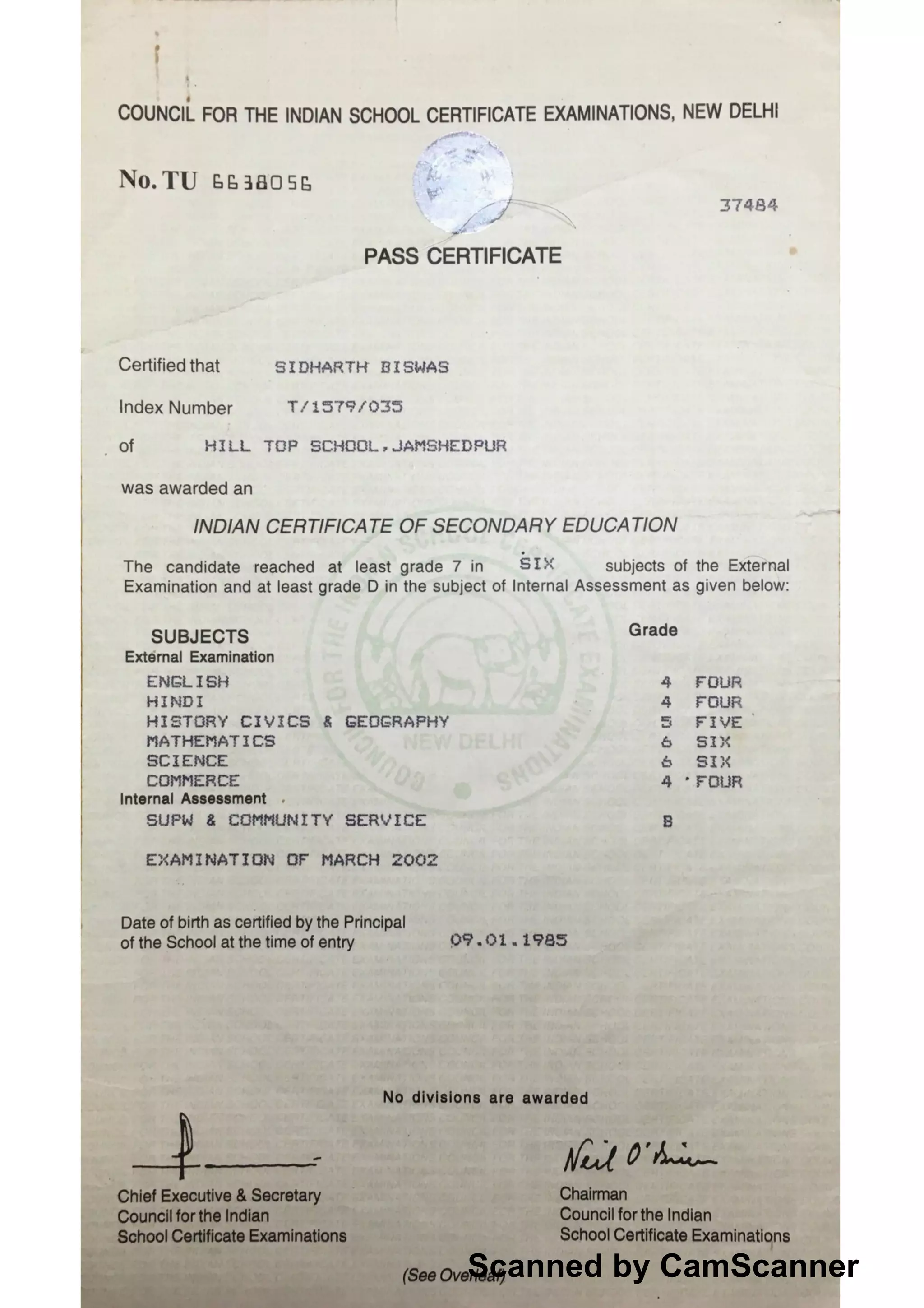 Certificates and Credentials new | PDF