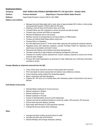 CV Leanit Naidoo | PDF | Free Download