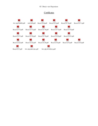 C.V. Bruce van Huyssteen
Certificates
lmi cdp forklift.pdf ntd ntc6.pdf Bruce CV 8.pdf Bruce CV 9.pdf Bruce CV 10.pdf Bruce CV 11.pdf
Bruce CV 12.pdf Bruce CV 13.pdf Bruce CV 14.pdf Bruce CV 15.pdf Bruce CV 16.pdf
Bruce CV 17.pdf Bruce CV 18.pdf Bruce CV 19.pdf Bruce CV 20.pdf Bruce CV 21.pdf
Bruce CV 22.pdf Bruce CV 23.pdf Bruce CV 24.pdf Bruce CV 4.pdf Bruce CV 5.pdf Bruce CV 6.pdf
Bruce CV 7.pdf lmi cdp sans doc.pdf lmi cdp lmi ethics.pdf
 