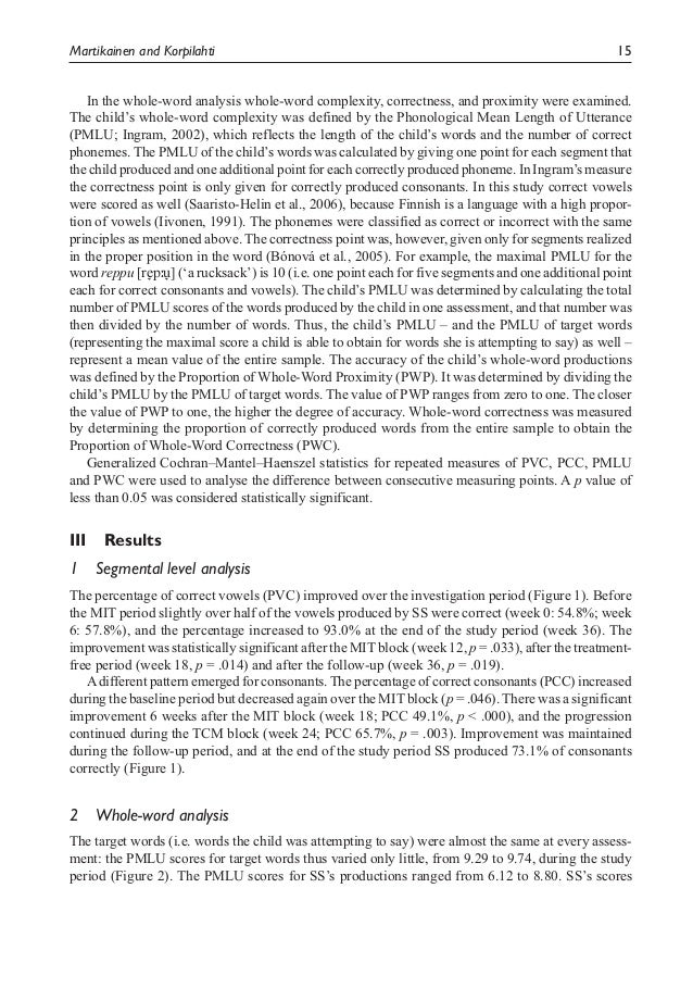 research into phonological mean length of utterance pmlu What is mean length of utterance (mlu) when we talk about increasing sentence length in children, we often use the term “mean length of utterance”. research into phonological mean length of utterance pmlu What is mean length of utterance (mlu) when we talk about increasing sentence length in children, we often use the term “mean length of utterance”.