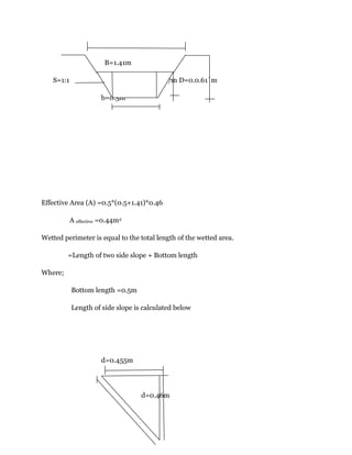 DESIGN OF ROAD DRAINAGE BY SIMBEIWET DANIEL | PDF