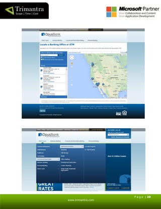 P a g e | 20
www.trimantra.com
 