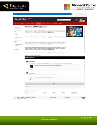 P a g e | 30
www.trimantra.com
 