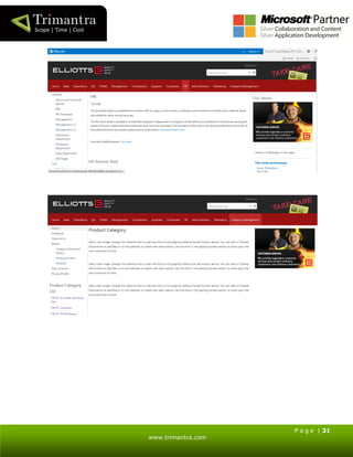 P a g e | 31
www.trimantra.com
 