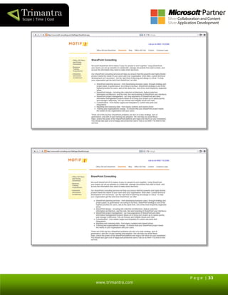 P a g e | 33
www.trimantra.com
 