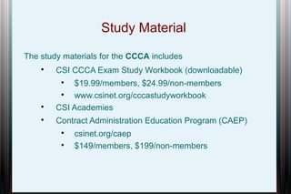 Csi Programming CSI certification presentation | PPT