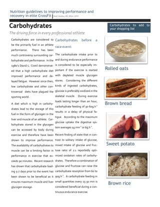 CrossFit and nutrition | PDF
