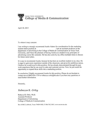 Rebecca Ortiz Letter of Rec