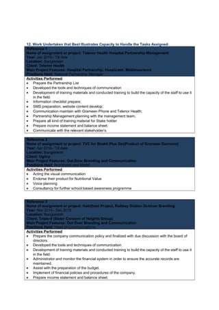 Naila Bari_National Communications Officer | PDF