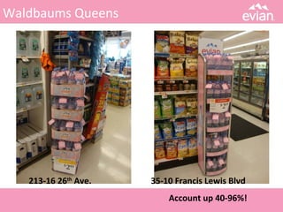 Waldbaums Queens
213-16 26th
Ave. 35-10 Francis Lewis Blvd
Account up 40-96%!
 