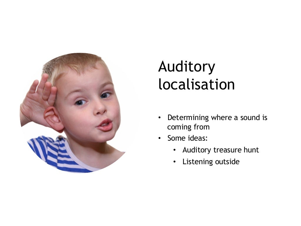 Auditory perception
