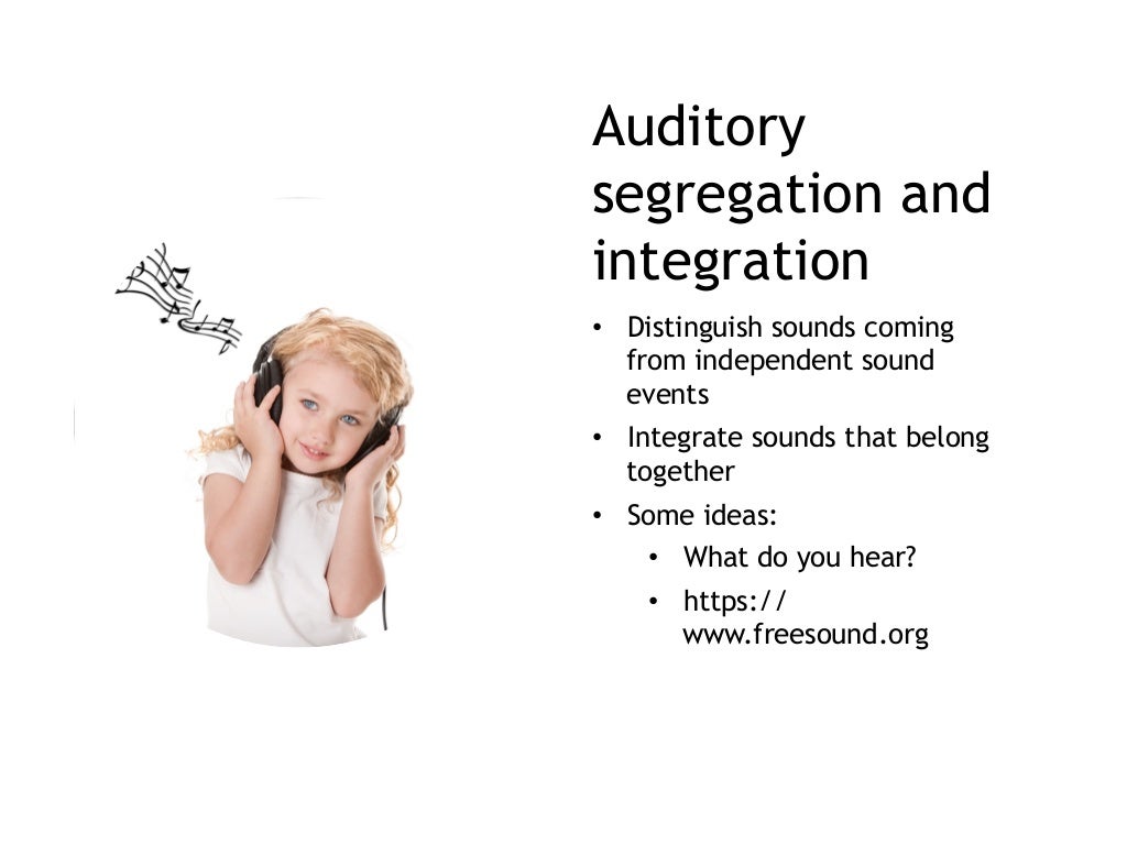 auditory discrimination example auditory discrimination example