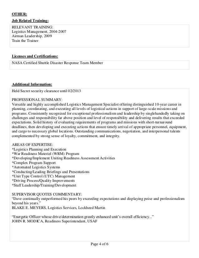 usa jobs cover letters