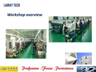 Workshop overview 
LAIRAY TECH..  